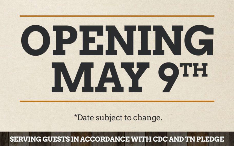 Opening May 9 - Crockett's Breakfast Camp